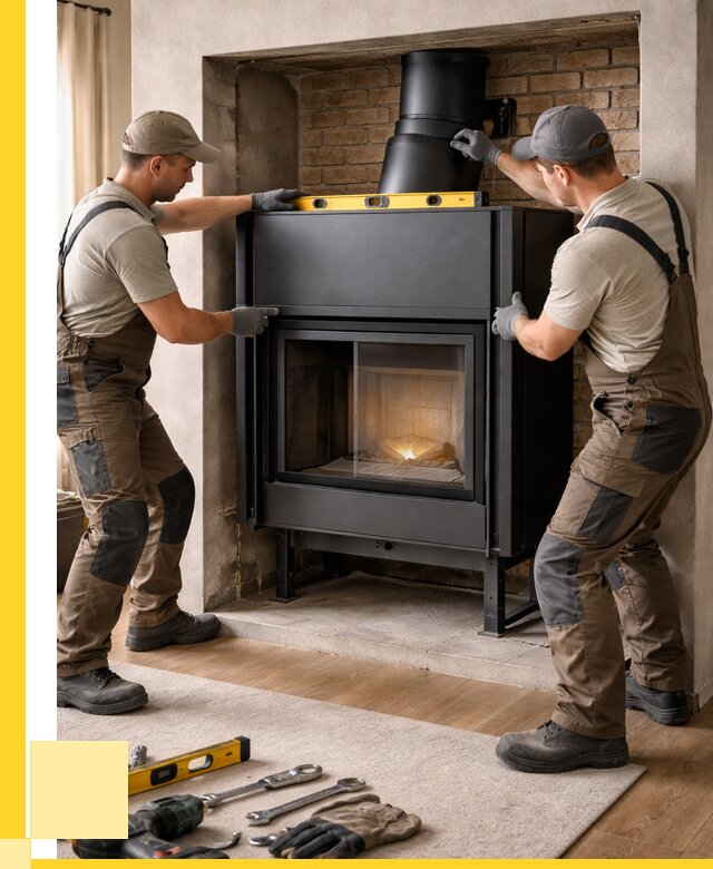 Установка каминных топок в Шадринске под ключ от 18614 р. | ЭриданШдр