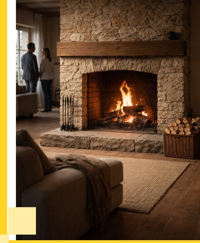 Открытые камины под ключ в Шадринске от 155115 р. ЭриданШдр