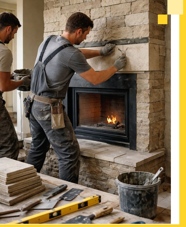 Проектирование и установка открытых каминов в Шадринске