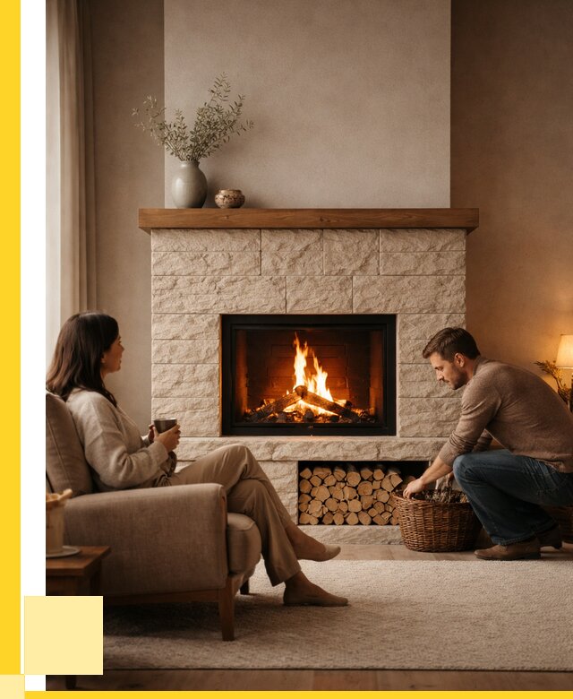 Камины для дома в Шадринске под ключ от 155115 р. | ЭриданШдр