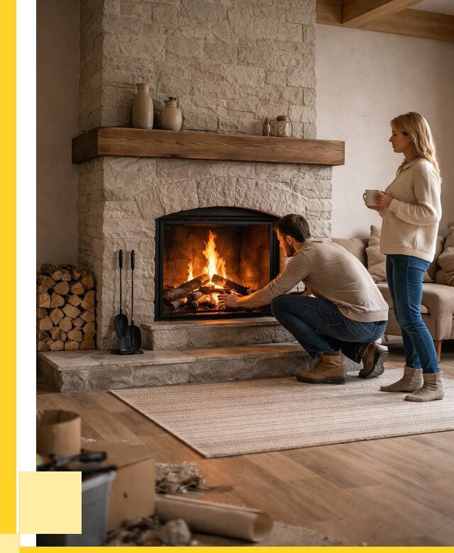 Камины для загородного дома в Шадринске от 361935 р., ЭриданШдр