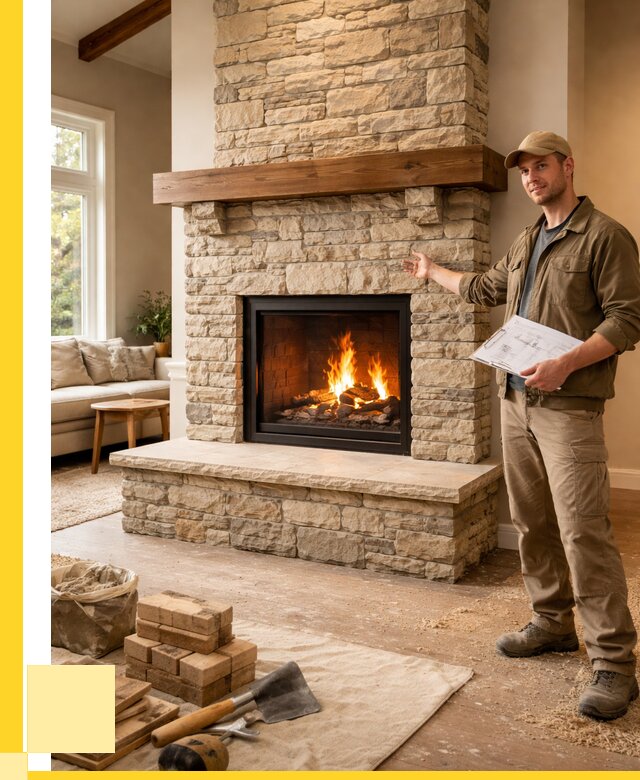 Камины под ключ в Шадринске от 186138 р. | ЭриданШдр — установка