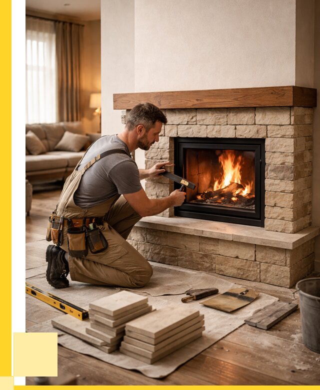 Строительство каминов в Шадринске от 155115 р., ЭриданШдр - под ключ