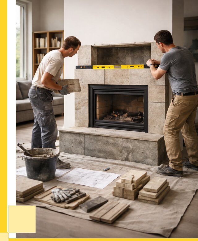 Монтаж каминов и установка в Шадринске от 46535 р. | ЭриданШдр