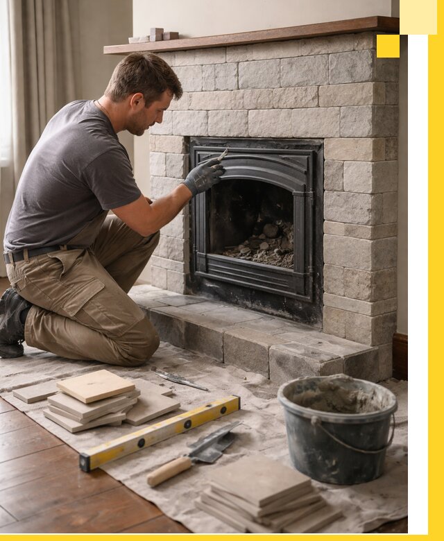 Профессиональный ремонт каминов в Шадринске восстановление и сервис