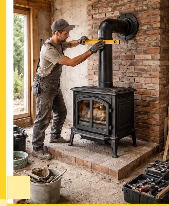 Монтаж печей установка банной печи в Шадринске от 15512 р. | ЭриданШдр