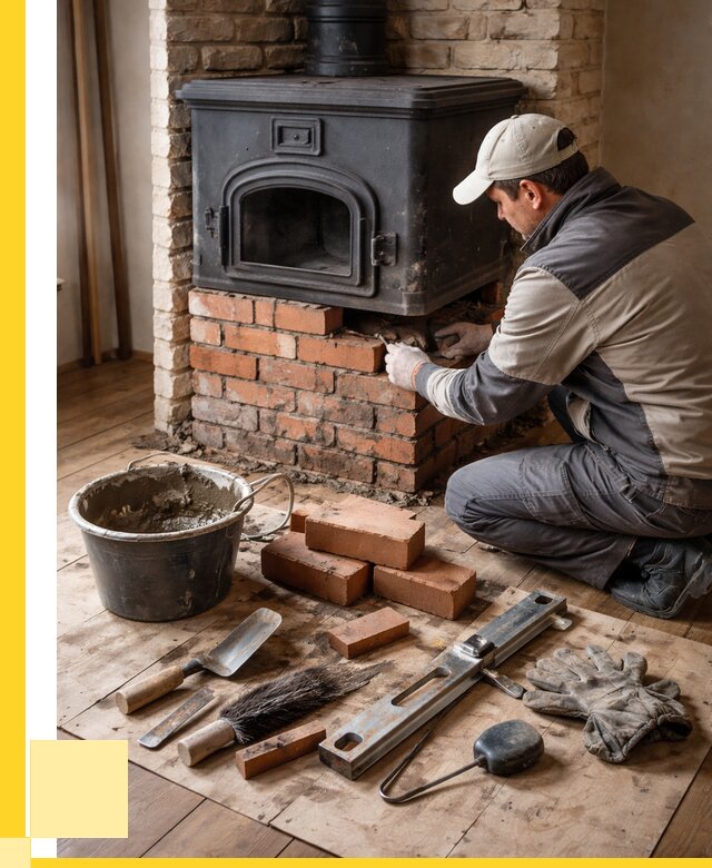 Ремонт печей в Шадринске от 12409 р., услуги печника ЭриданШдр