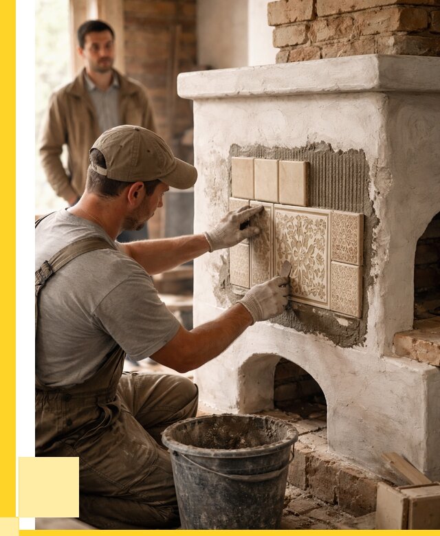 Отделка печей и банных печей в Шадринске от 36194 р. | ЭриданШдр