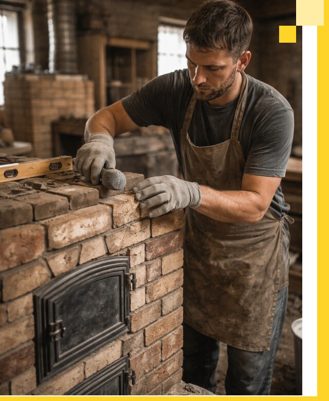 Изготовление печей на заказ в Шадринске с проектом и монтажом