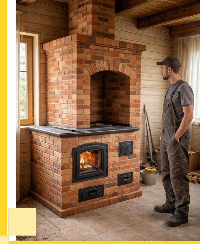 Кирпичные печи в Шадринске: купить от 155115 р. | ЭриданШдр