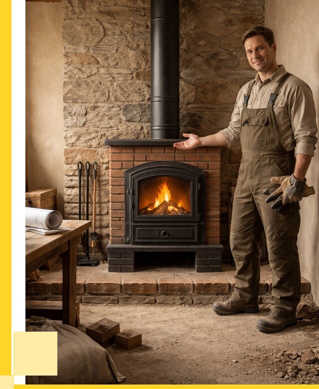 Печи отопительные из кирпича в Шадринске от 82728 р., ЭриданШдр