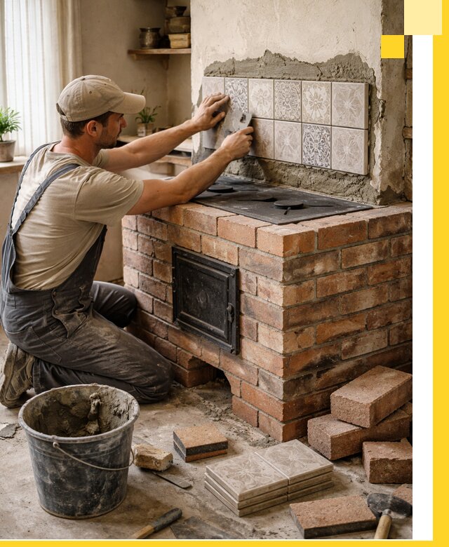 Печи с плитой на заказ монтаж гарантия и сервис в Шадринске