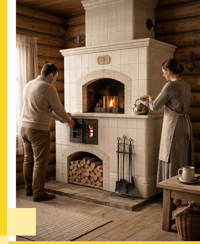 Русские печи в Шадринске: установка от 155115 р. ЭриданШдр