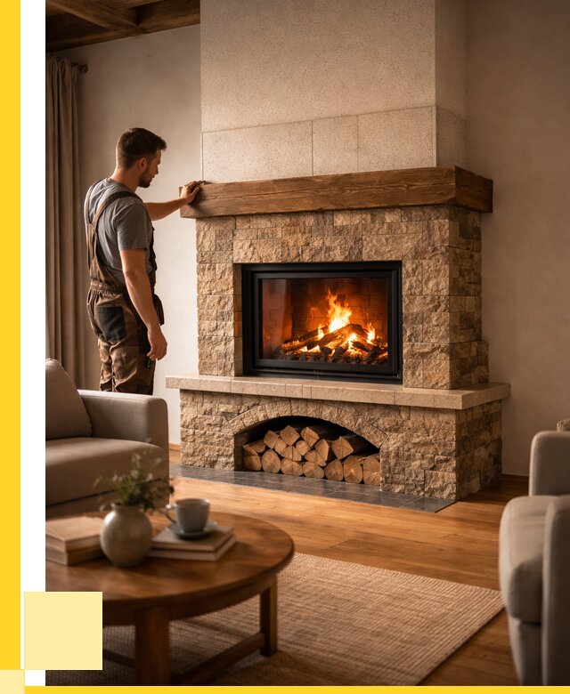 Печи камины для дома под ключ в Шадринске от 56876 р. | ЭриданШдр