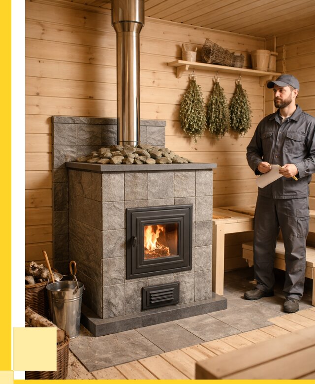 Печи для бани под ключ в Шадринске от 124092 р. | ЭриданШдр