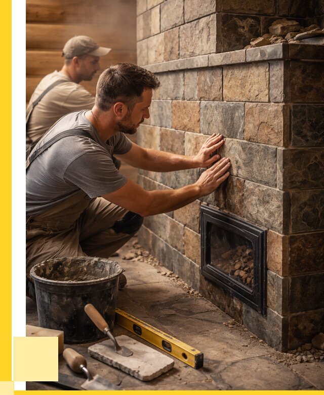 Облицовка банных печей в Шадринске под ключ от 12409 р. | ЭриданШдр