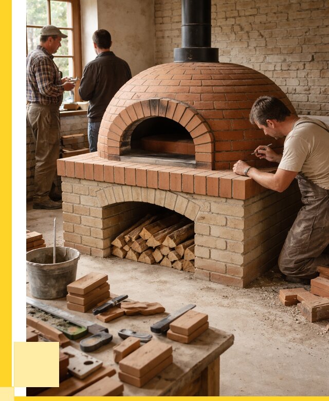 Помпейская печь дровяная для пиццы в Шадринске | ЭриданШдр от 206820 р.