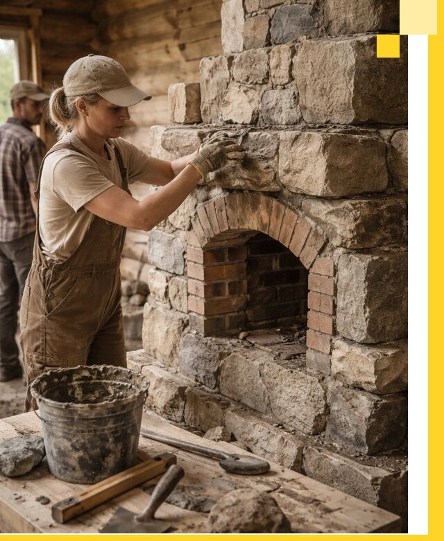 Каменные печи на заказ и монтаж в Шадринске, долговечные решения