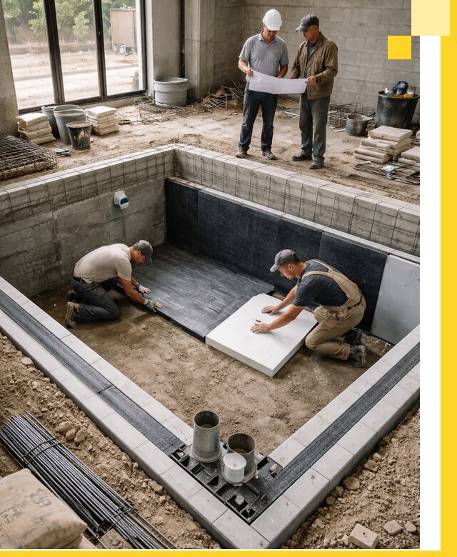 Проекты частных и общественных бассейнов под ключ в Шадринске