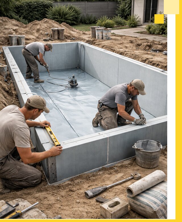 Профессиональный монтаж бассейнов под ключ в Шадринске с гарантией