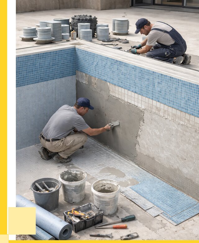 Ремонт и обслуживание бассейнов в Шадринске от 25853 р. | ЭриданШдр