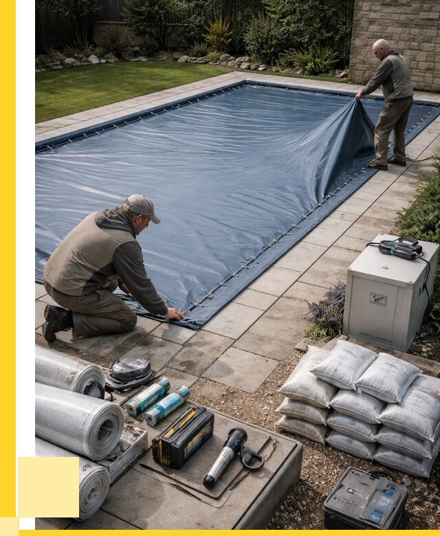 Консервация бассейнов в Шадринске под ключ от 6722 р. | ЭриданШдр