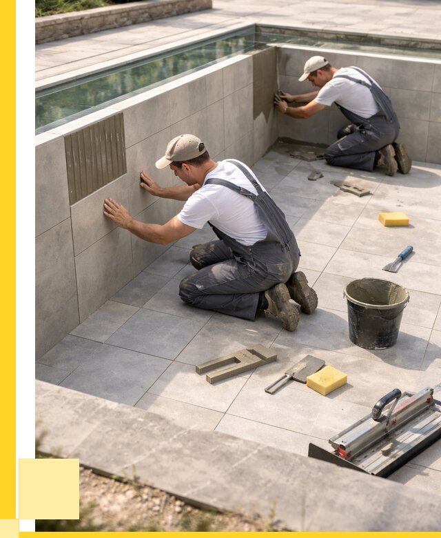 Облицовка бассейнов в Шадринске от 4653 р. под ключ | ЭриданШдр