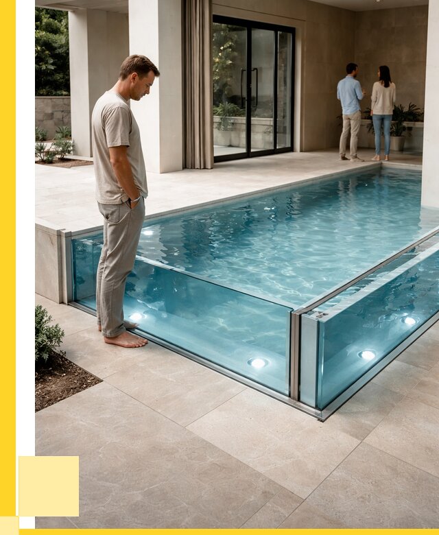 Стеклянные бассейны в Шадринске от 1240920 р. | ЭриданШдр — мозаика