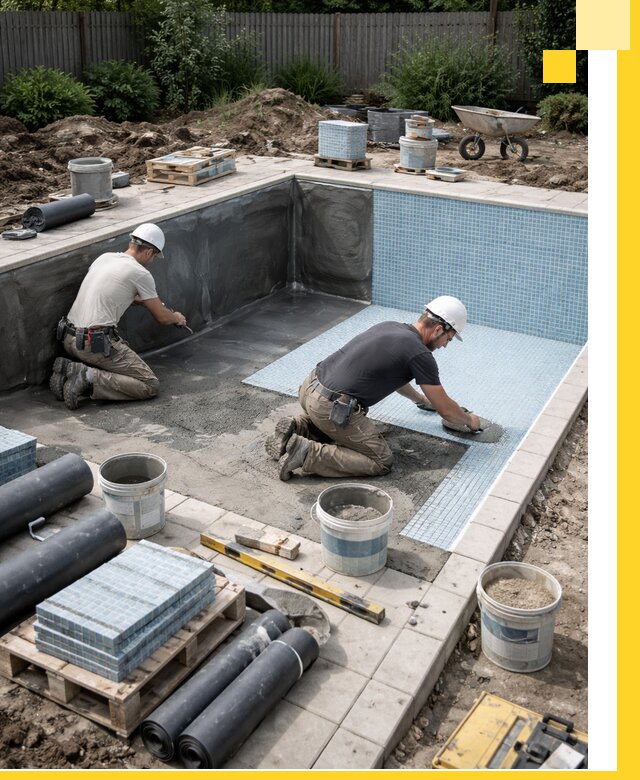 Проектирование и строительство стационарных бассейнов в Шадринске