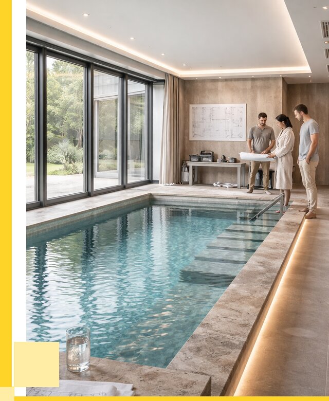 Закрытые бассейны под ключ в Шадринске от 2585250 р. | ЭриданШдр