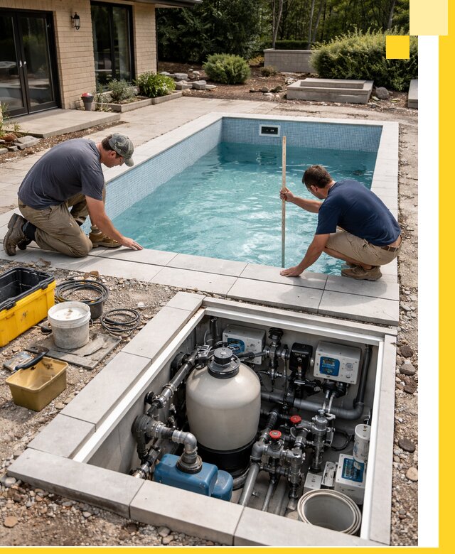 Строительство качественных домашних бассейнов под ключ в Шадринске