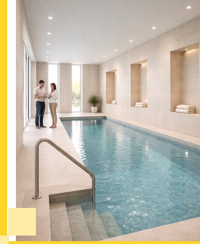 Бассейны в помещении под ключ в Шадринске от 1551150 р. | ЭриданШдр