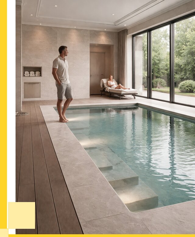 Бассейны в коттедже под ключ в Шадринске от 1240920 р. | ЭриданШдр