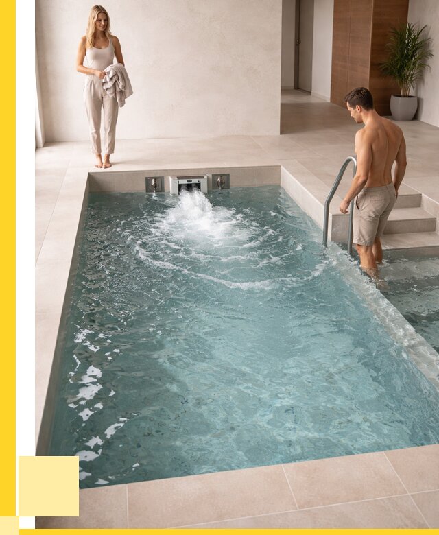 Бассейн с противотоком в Шадринске от 258525 р. | ЭриданШдр