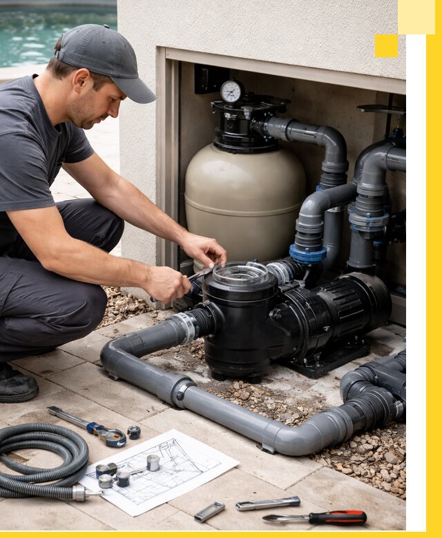 Поставка, монтаж и сервис насосов для бассейнов в Шадринске