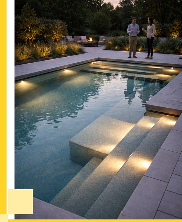 Освещение бассейнов в Шадринске под ключ от 25853 р. | ЭриданШдр