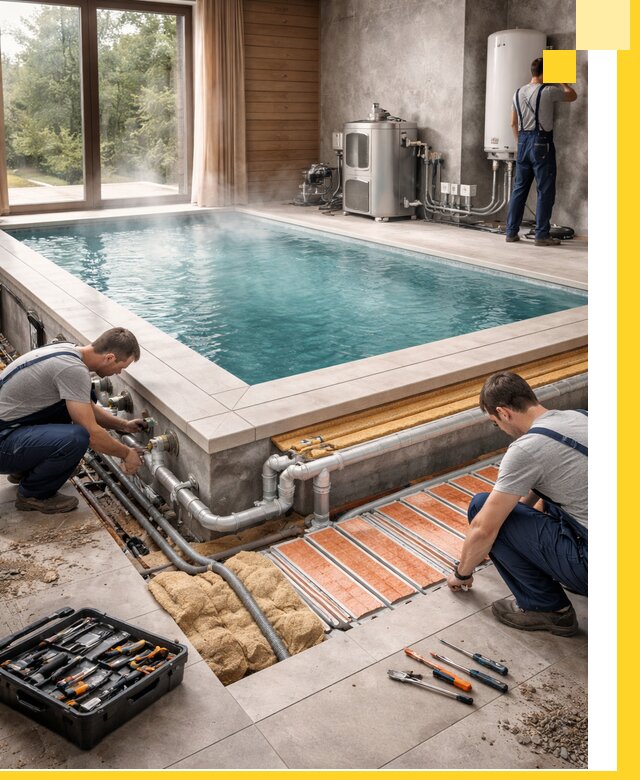 Проектирование и строительство тёплых бассейнов в Шадринске