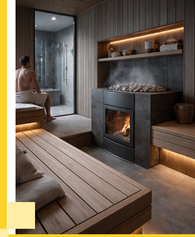 Проект сауны в частном доме в Шадринске от 36194 р. | ЭриданШдр