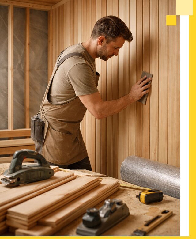 Профессиональная отделка саун и парных под ключ в Шадринске