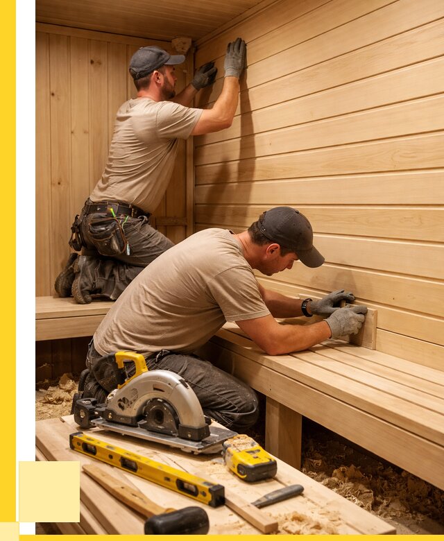 Обшивка саун вагонкой в Шадринске от 2585 р. | ЭриданШдр