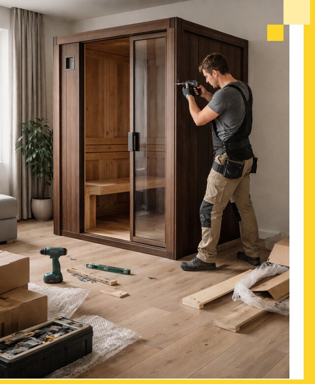 Установка и производство мини саун под ключ в Шадринске