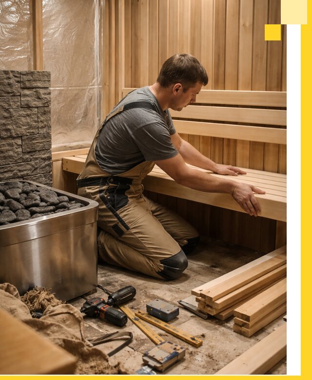 Сауны для дома под ключ с проектированием и монтажом в Шадринске