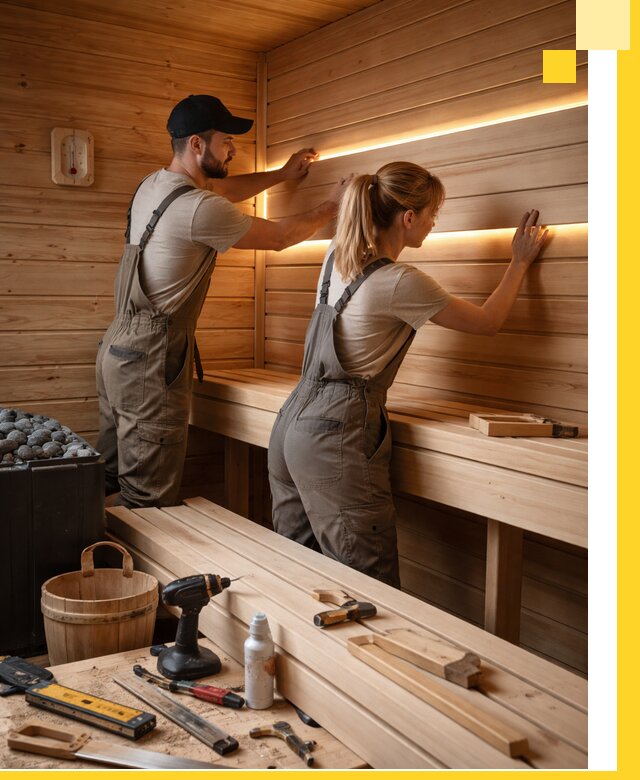 Дизайн саун и бань под ключ с индивидуальным проектом в Шадринске