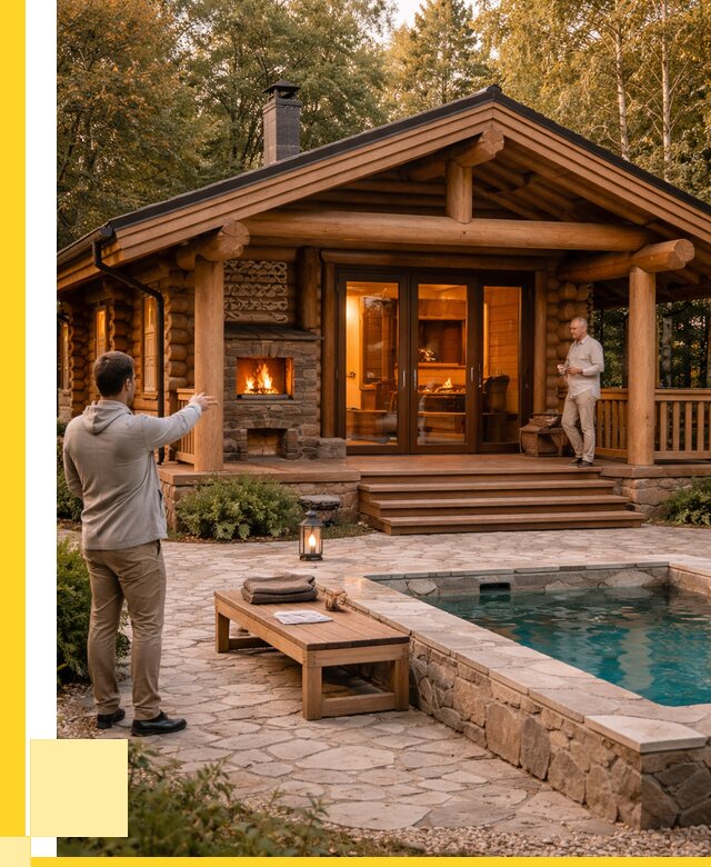 Проекты бань и хамам в Шадринске от 25853 р. | ЭриданШдр