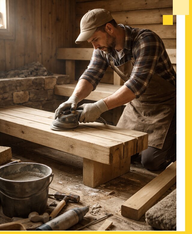 Ремонт бань под ключ в Шадринске с гарантией качества и сроков