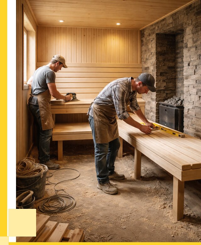 Отделка бани в Шадринске: внутренняя отделка от 3102 р. | ЭриданШдр