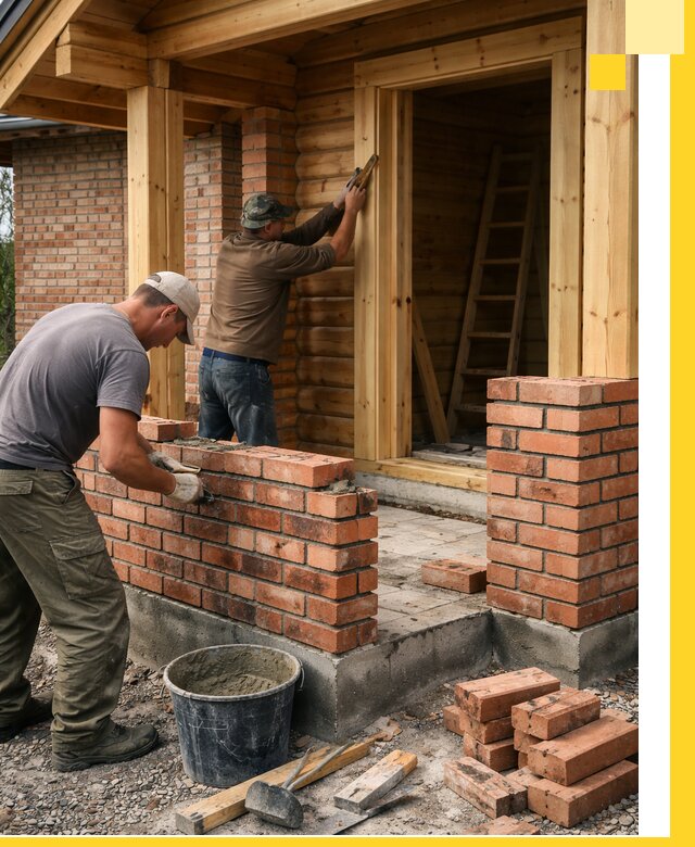 Строительство кирпичных бань под ключ в Шадринске с гарантией качества