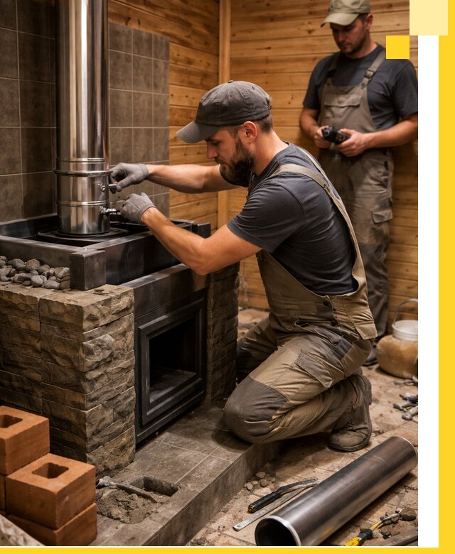 Изготовление и установка банных печей под ключ в Шадринске