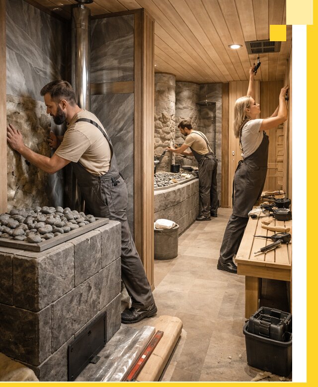 Строительство бань и SPA процедур в Шадринске под ключ и отделкой