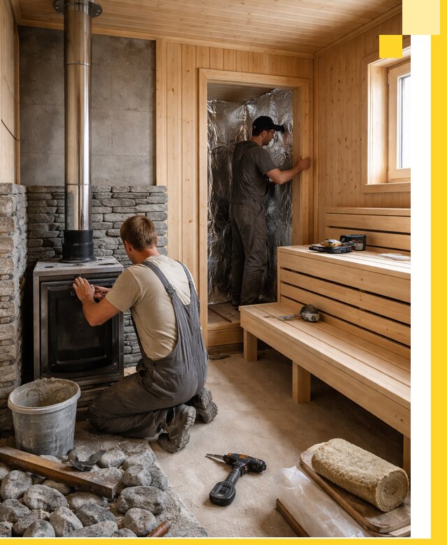 Строительство и изготовление бань под ключ в Шадринске